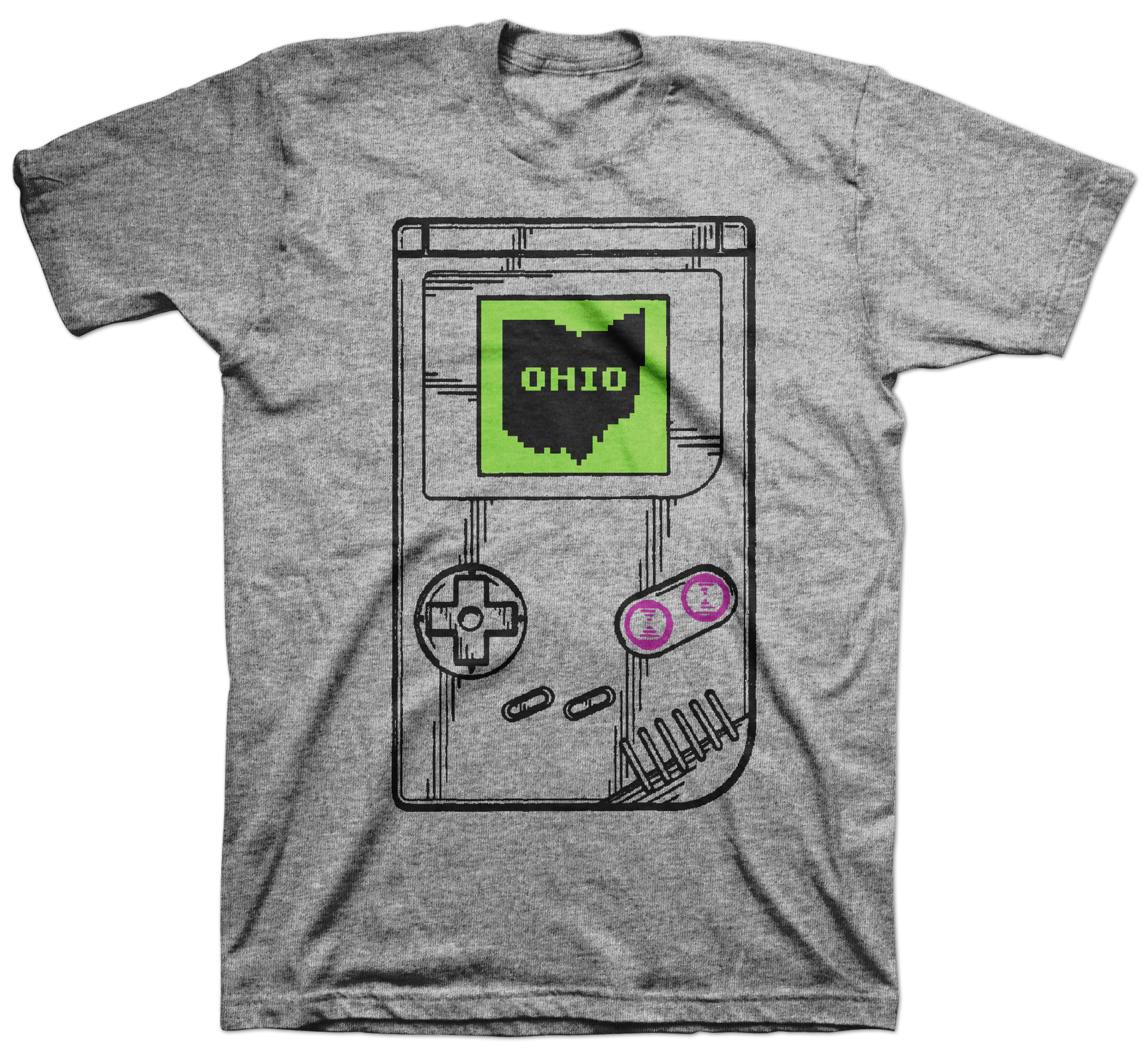 8 Bit® Ohio Boy tee